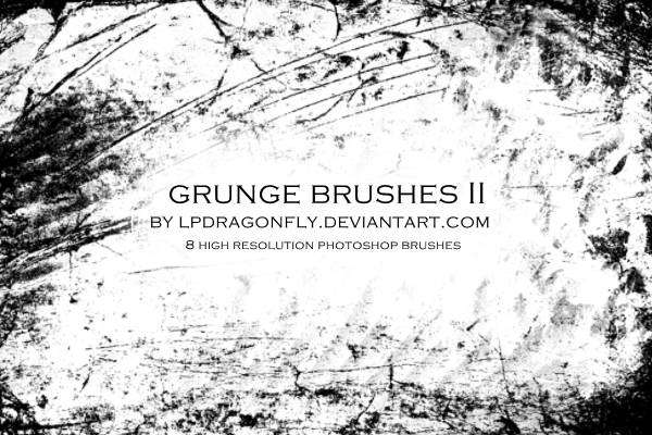 grunge brushes II by ivadesign on DeviantArt