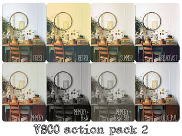 VSCOish Actions Pack 2