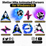 Stellar Nite Animated Cursors for Windows OS