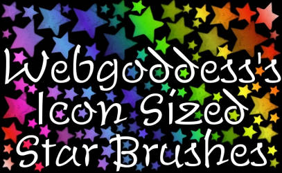 Icon Sized Star Brushes