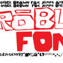 Bloxxer - The Roblox Font
