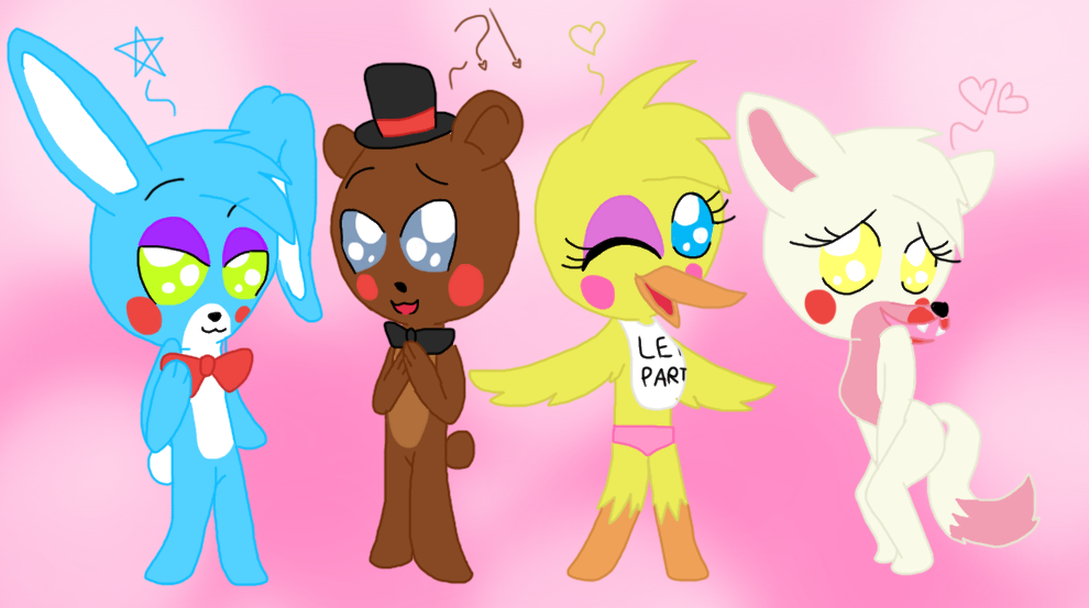 Five nights at Chibi's 2 by SugarPinkWolf on DeviantArt