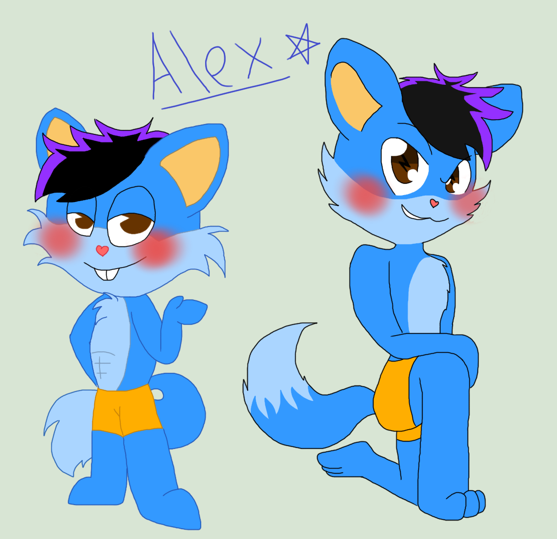 Alex the Fox - HTF and my style