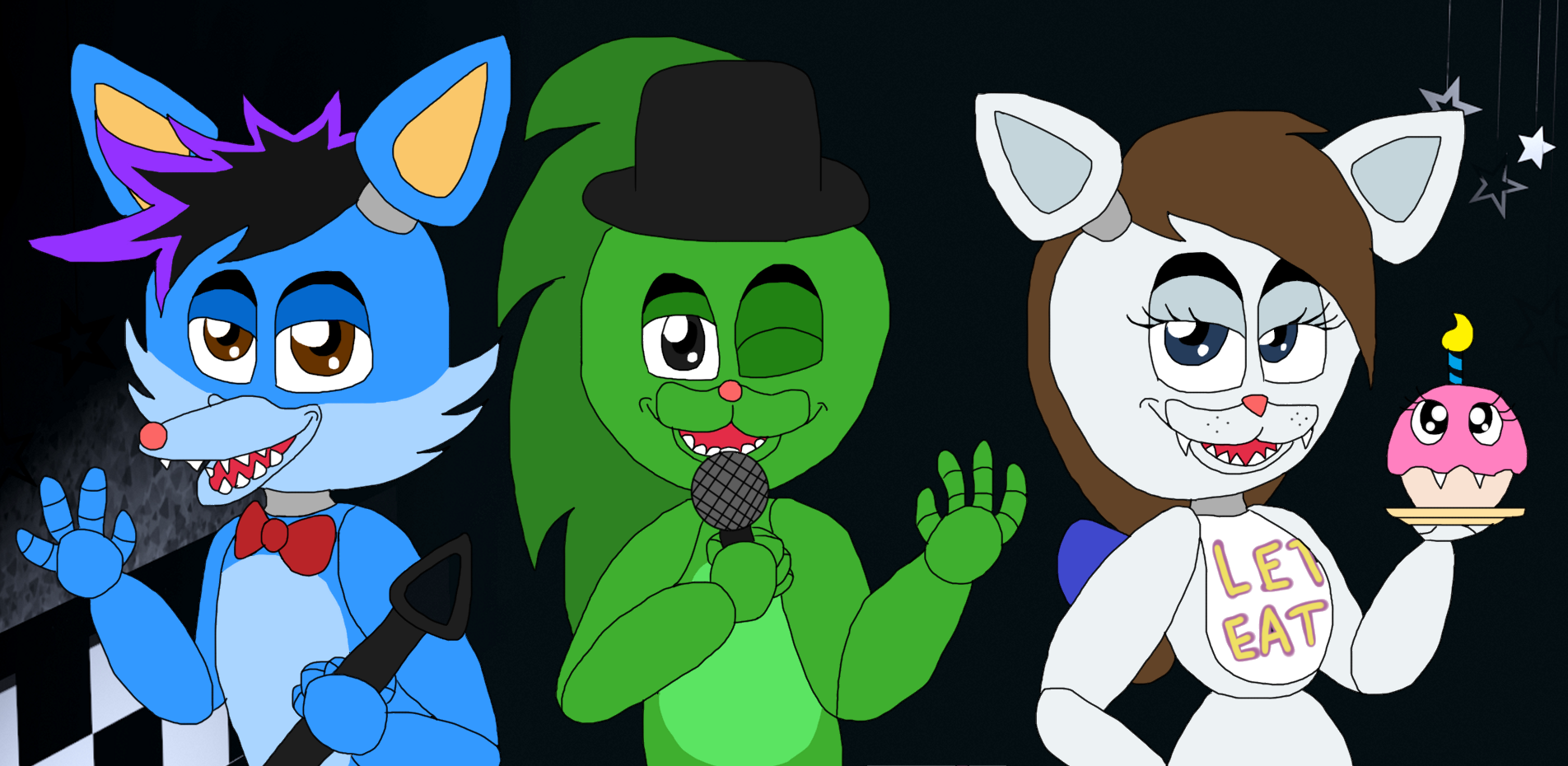 Five nights at Pablo's - Original animatronics by SugarPinkWolf on ...
