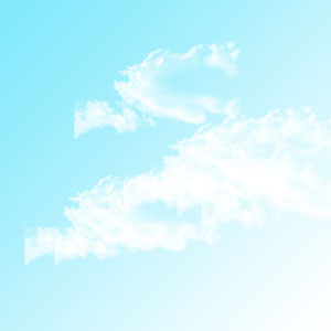 Backlit Cloud Brush