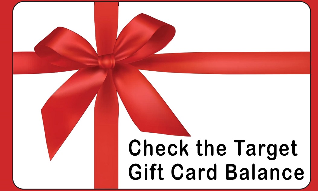 Check Gift Card Balance : Target