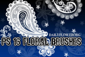 ps floral brushes