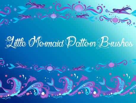 The Little Mermaid Pattern brushes