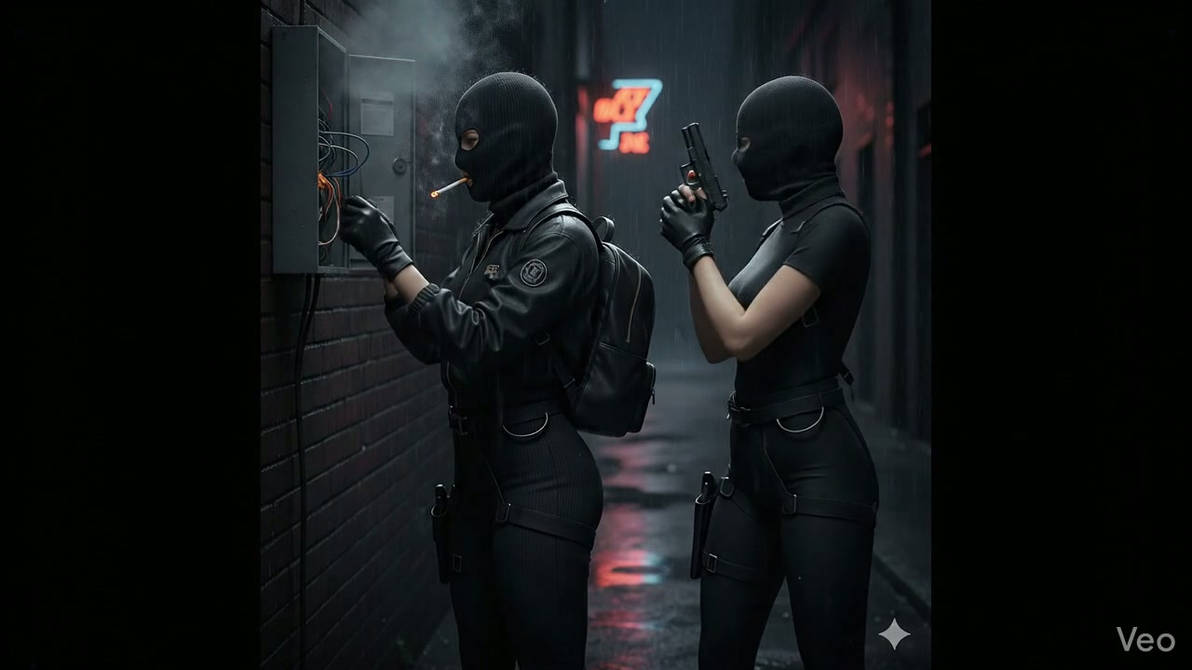 Video - Girl Thieves Disable Security (masked) by SkiMaskGirls on ...