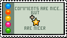 Comments Are Nice... Stamp