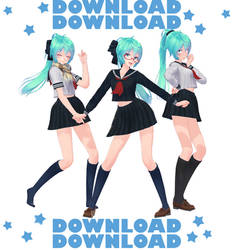 DOWNLOAD tda hatsune miku_sailor fuku