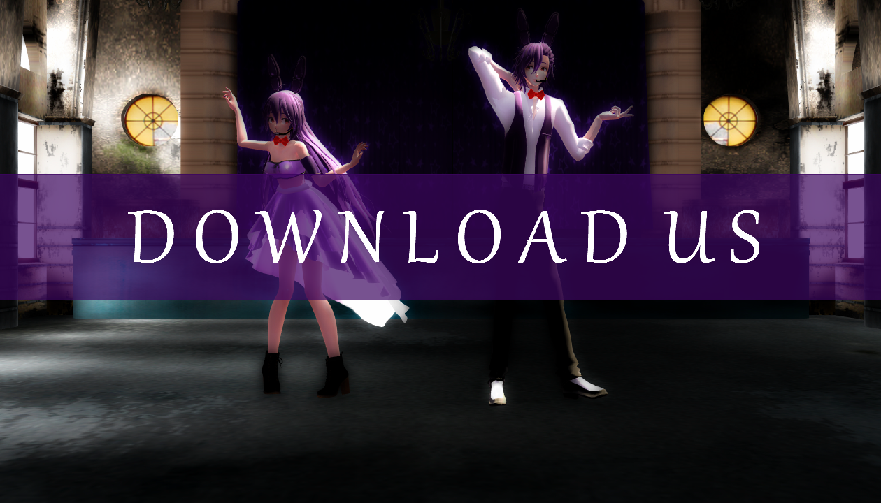 fnaf mmd dl :: male and female bonnie ::