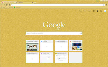 Gold - Google Chrome Theme