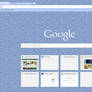 Light Blue Glitter - Google Chrome Theme