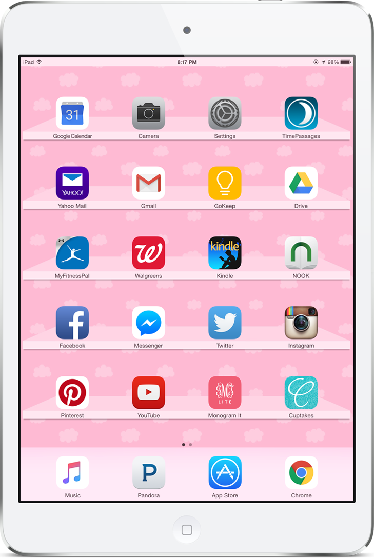 Hình nền mây hồng cho iPad Mini 2 và 3 – Bạn muốn tìm một hình nền đẹp, nhẹ nhàng và nữ tính? Hình nền mây hồng này sẽ là lựa chọn tuyệt vời cho bạn. Với các đám mây hồng phủ khắp nền trời, tạo ra hiệu ứng đồng thời nhẹ nhàng và cuốn hút, khiến cho iPad Mini 2 và 3 của bạn trở nên thật đặc biệt.