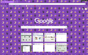 Cute Happy Halloween - Google Chrome Theme