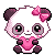 FREE Icon / Avatar : Heart Panda (plz)