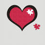 Puzzle Heart Vector