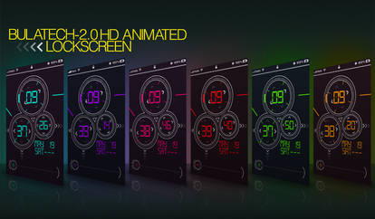 iPhone Locksceen HD: Bulatech-2.0 [Animated]