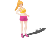 Amber Model for MMD by flexiblepeople