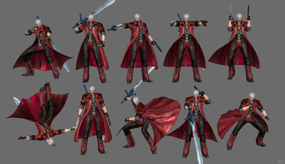 Dan's D-string on X: Dante from Devil May Cry 4 #Dante