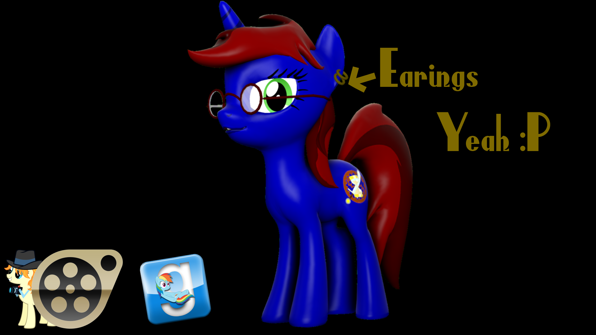 Earrings Model [DL]