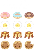 F2U Kawaii Stickers- Set 2