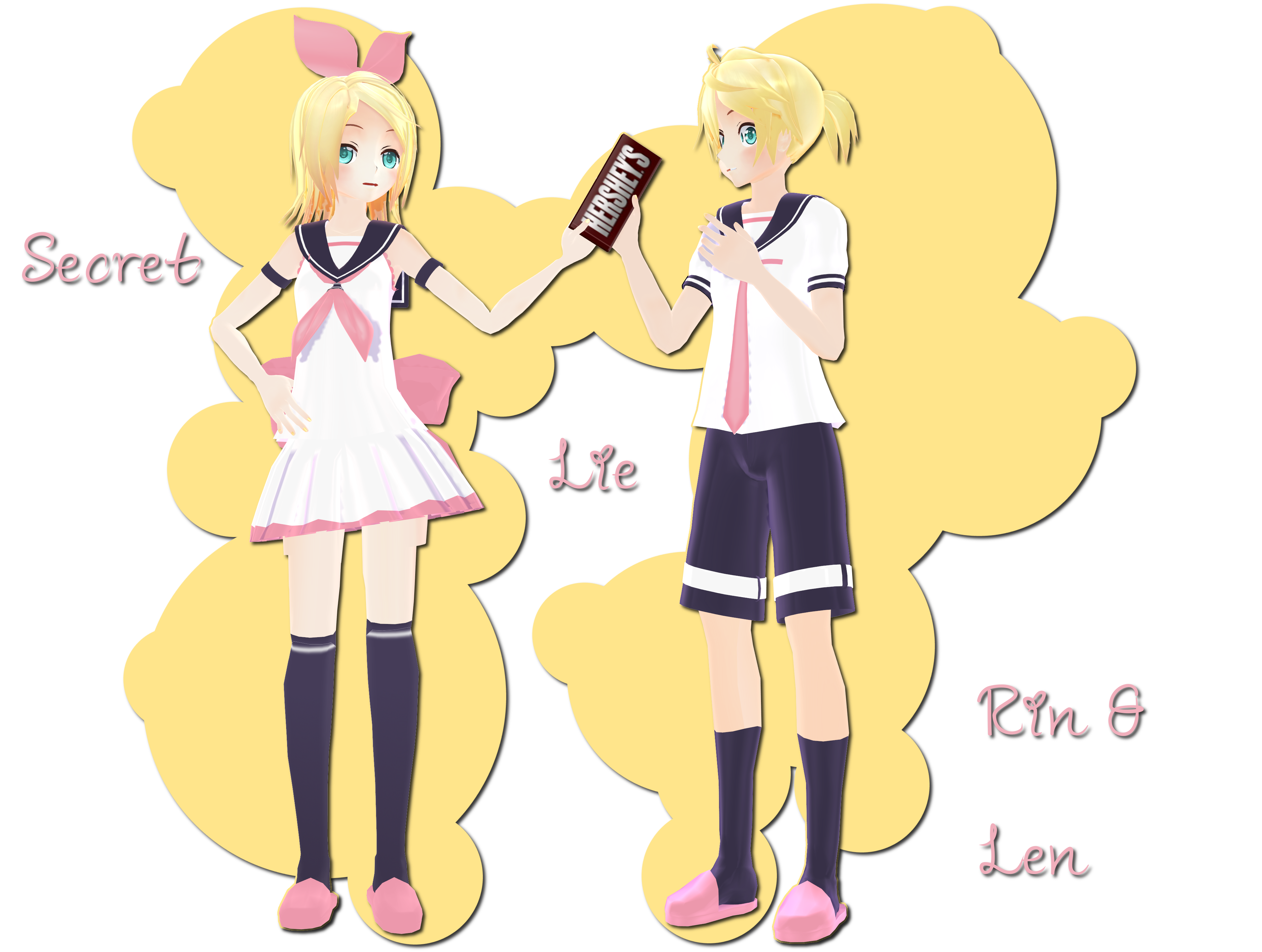 Secret Lie Rin Len DL