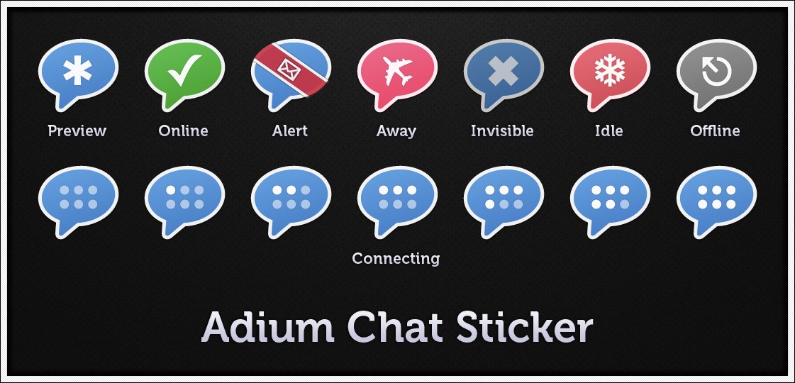 Adium Chat Sticker