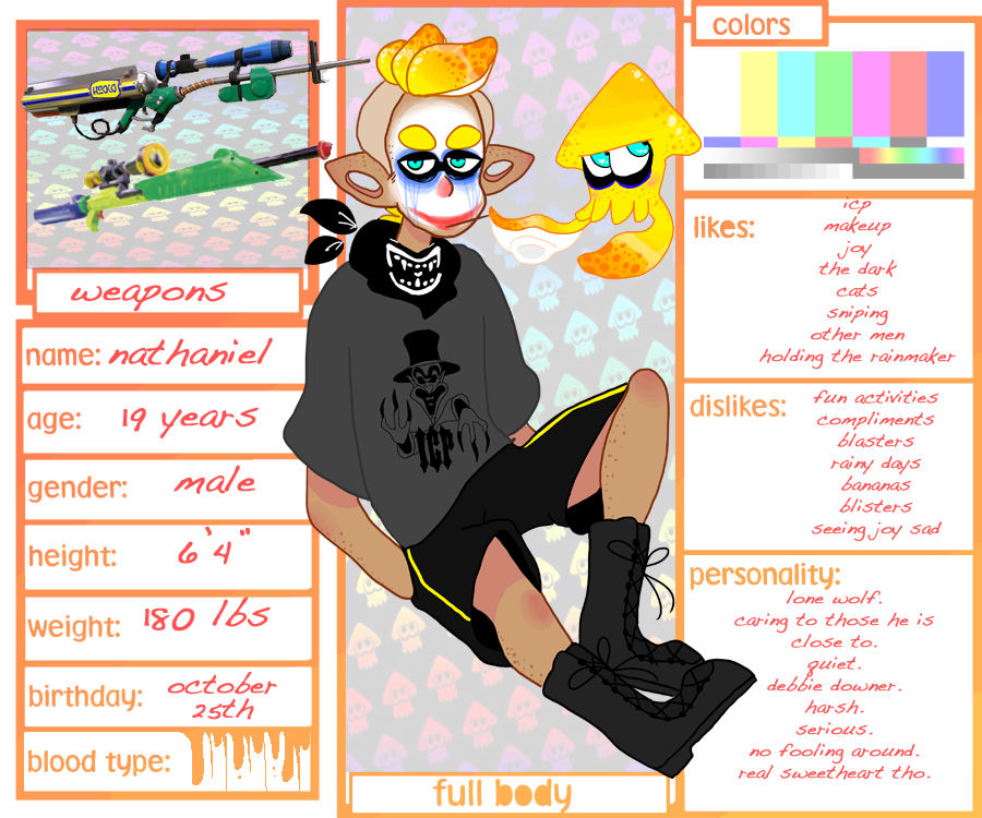 Squidsona Nathan Reference Sheet By Alexbeeza On Deviantart