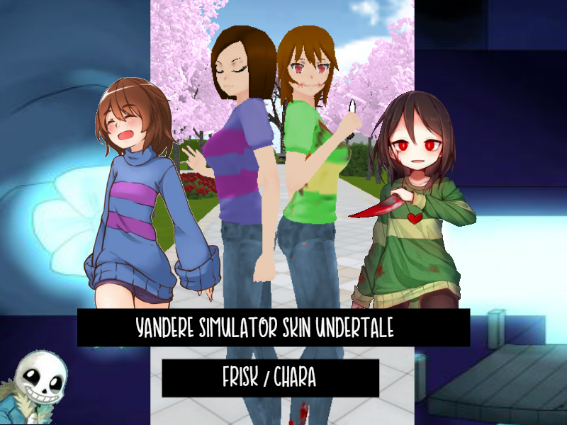 Pin by Knit Bone on Undertale and AU's  Undertale, Yandere simulator,  Yandere