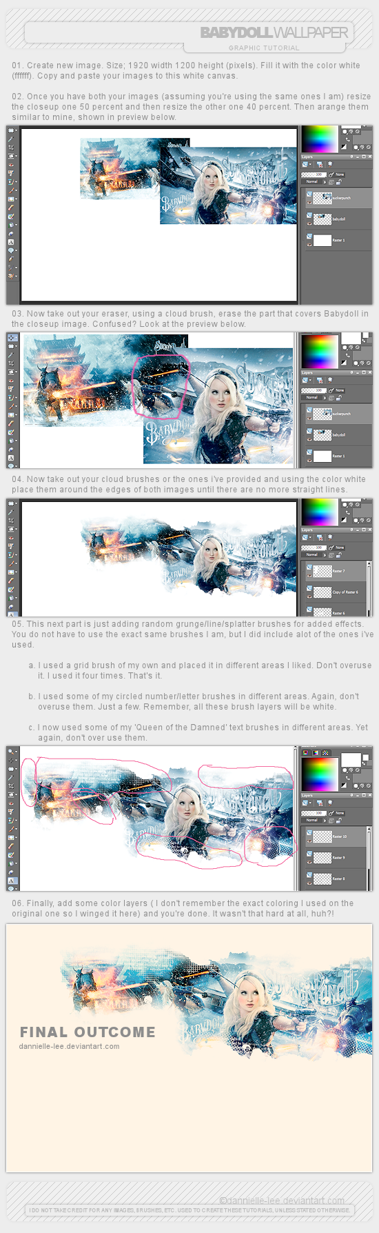 Tutorial 024: Graphic by dannielle-lee