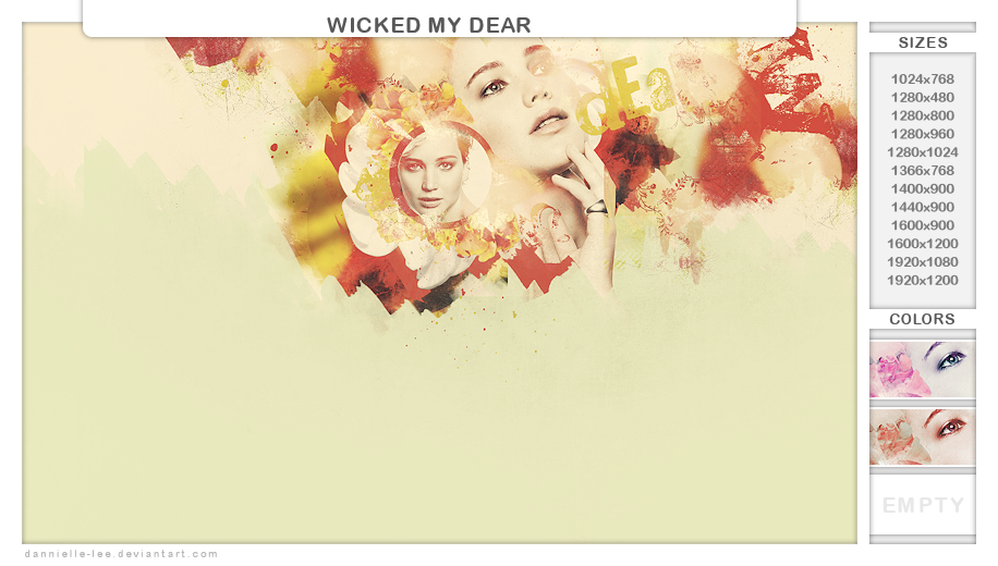 wicked my dear