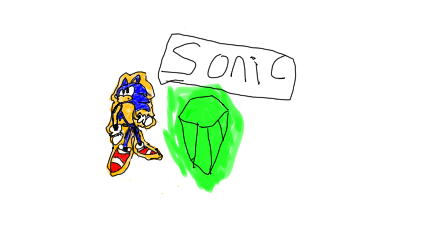 Sonic and the master emerald by SuperSwagSonicFan on DeviantArt