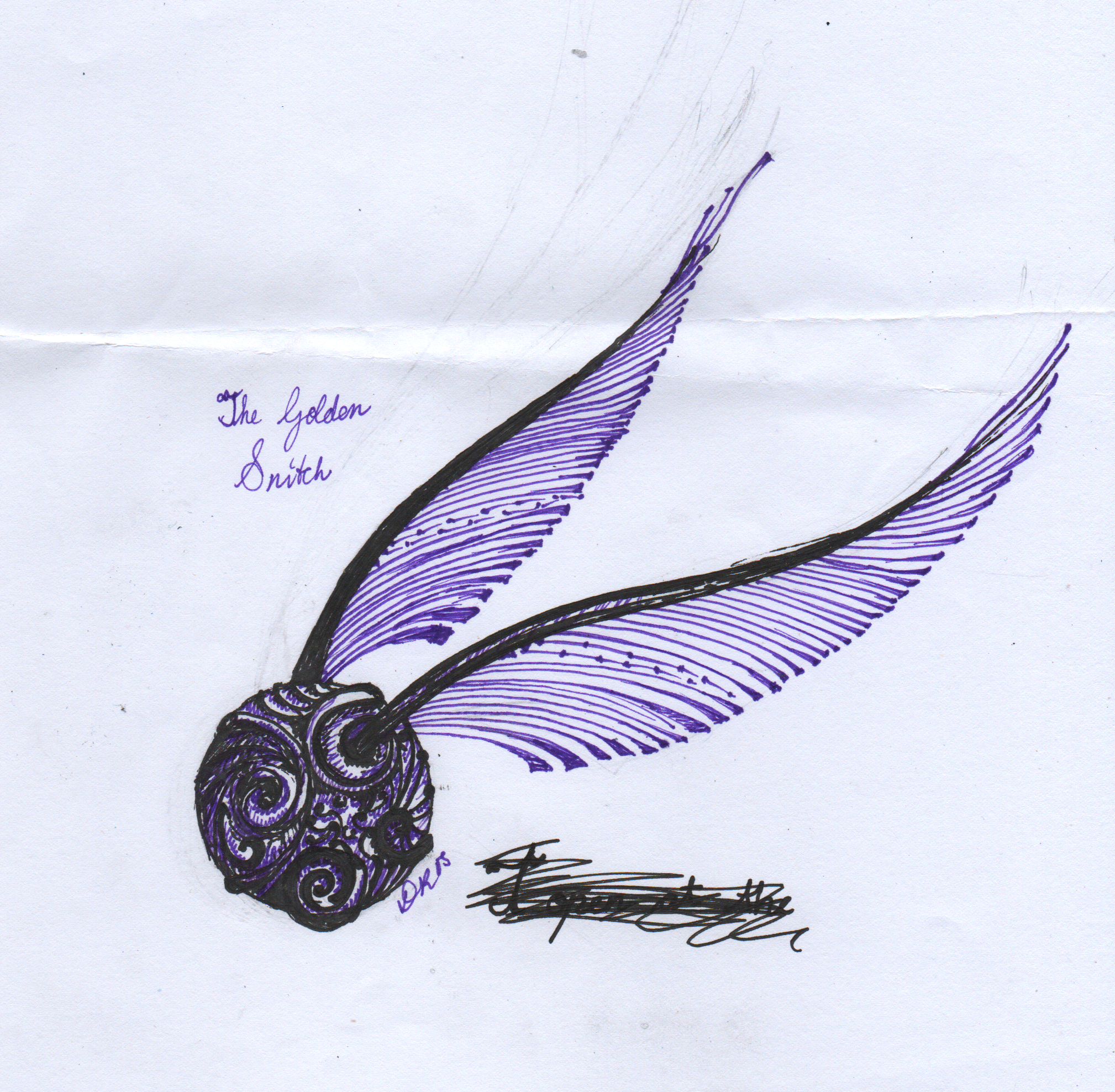 The Golden Snitch by Imdontfeellikeachild on DeviantArt