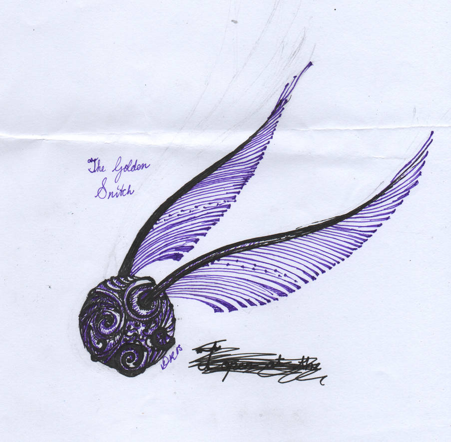 The Golden Snitch by Imdontfeellikeachild on DeviantArt
