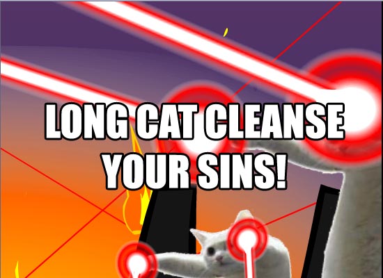 repent ur sins to longcat