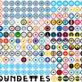 Roundettes Icons for OS X