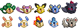pokemon la emoticons group 2