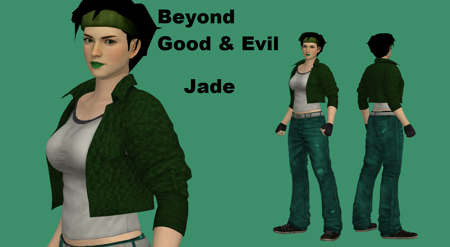 Jade (Beyond Good and Evil) DL by TexPool on DeviantArt