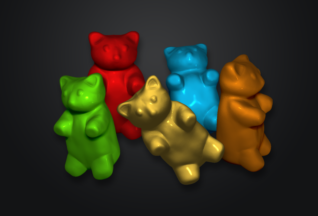 Gummy Bear 3d Model Free
