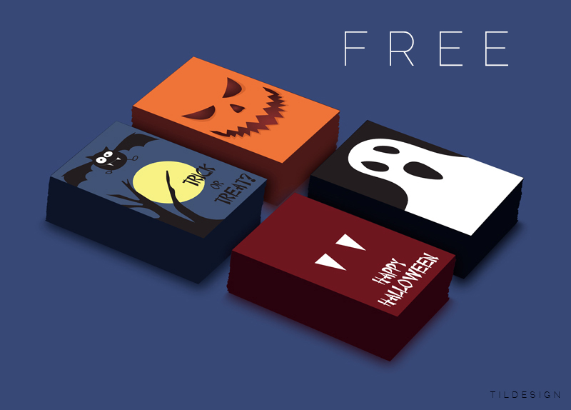 FREE Halloween Cards