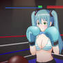 POV Boxing 66: Vs. Emily Cosplaying as Miku