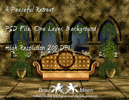 A Peaceful Retreat BG PSD File