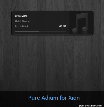 Pure Adium for Xion