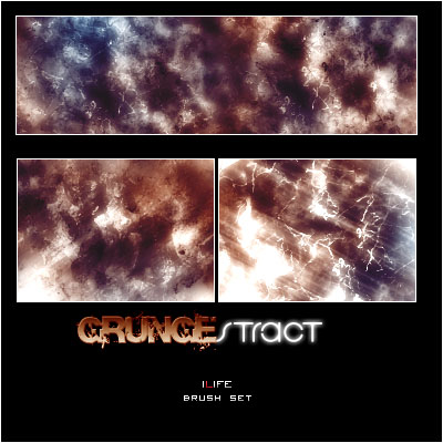 Grunge-stract Brush Set 1