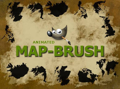 GIMP-Maps-Brush