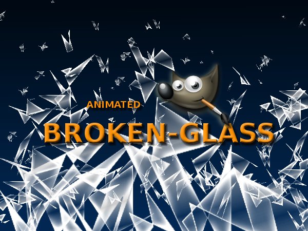 GIMP-Broken Glass-Brush