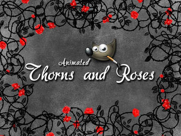 GIMP-Thorns and Roses-Brush