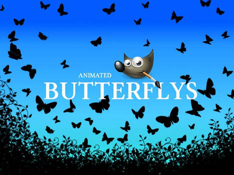 GIMP-Butterflys-Brush